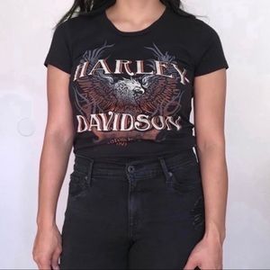 NWT Harley-Davidson black Seattle short sleeve
